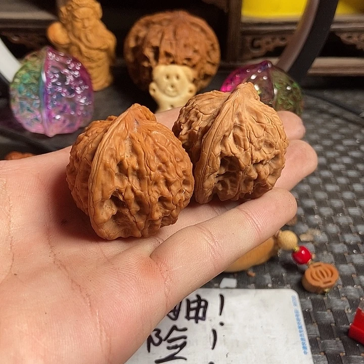 文玩核桃吊坠小*平淡