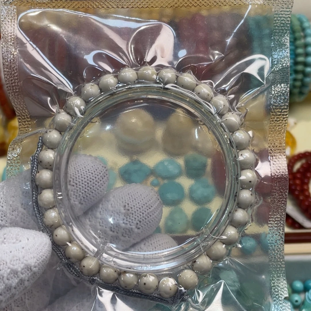 星月菩提手串大留白河豚