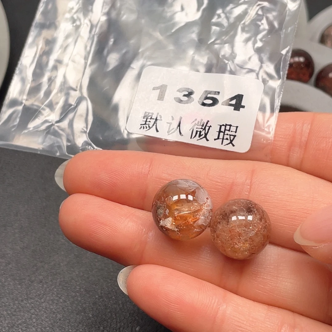 红***茶吊坠(不含链)未镶嵌水晶