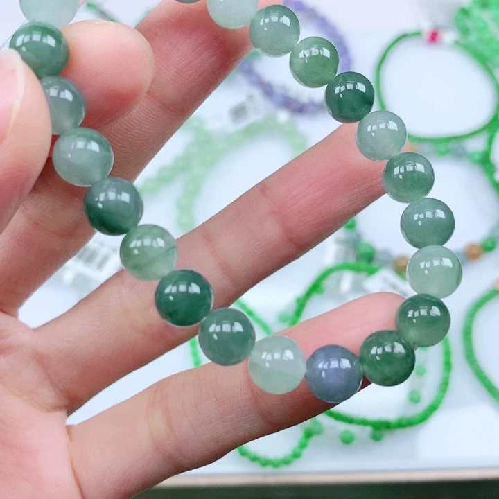 未镶嵌手链翡翠翡翠