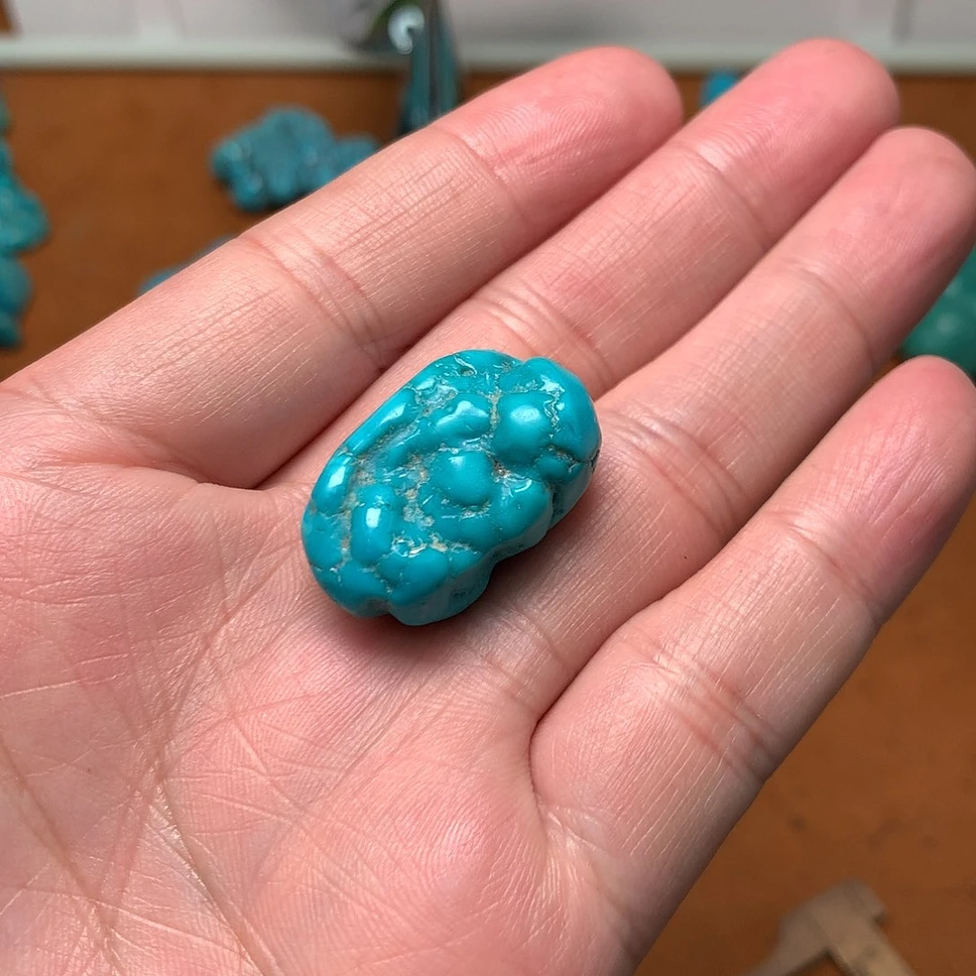 绿松石珠宝奇石未镶嵌w*