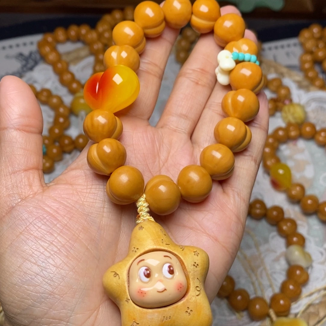 吊坠猴头核桃屁桃15加