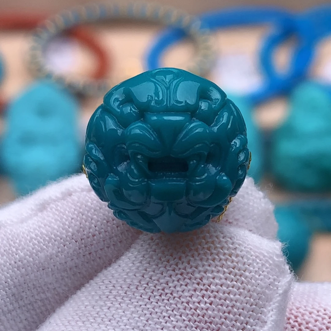 绿松石未镶嵌珠宝奇石15+mm