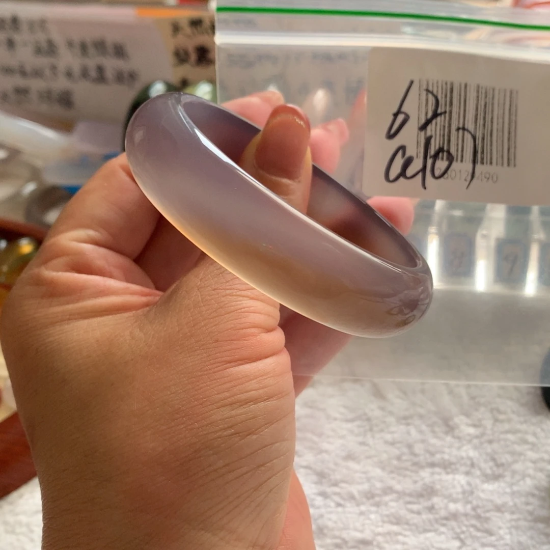 玛瑙/玉髓手镯未镶嵌不***会62