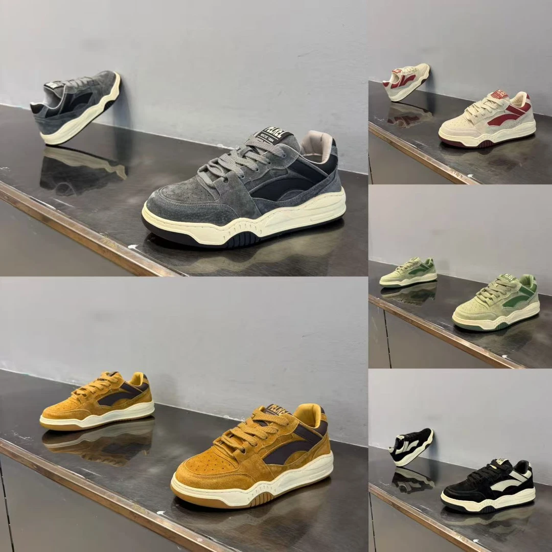 2025秋冬新款潮牌圆头青年舒适增高厚底运动休闲男士加绒保暖板鞋