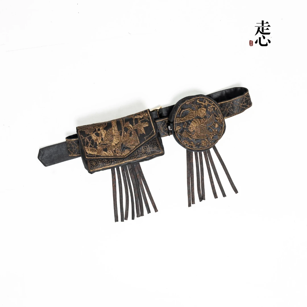 【走心非遗】金漆潮雕 腰包25Z09201