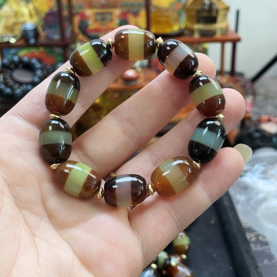 玛瑙/玉髓未镶嵌多样性发一条