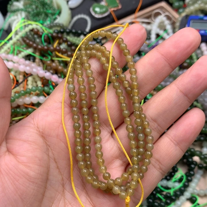 和田玉未镶嵌手链103