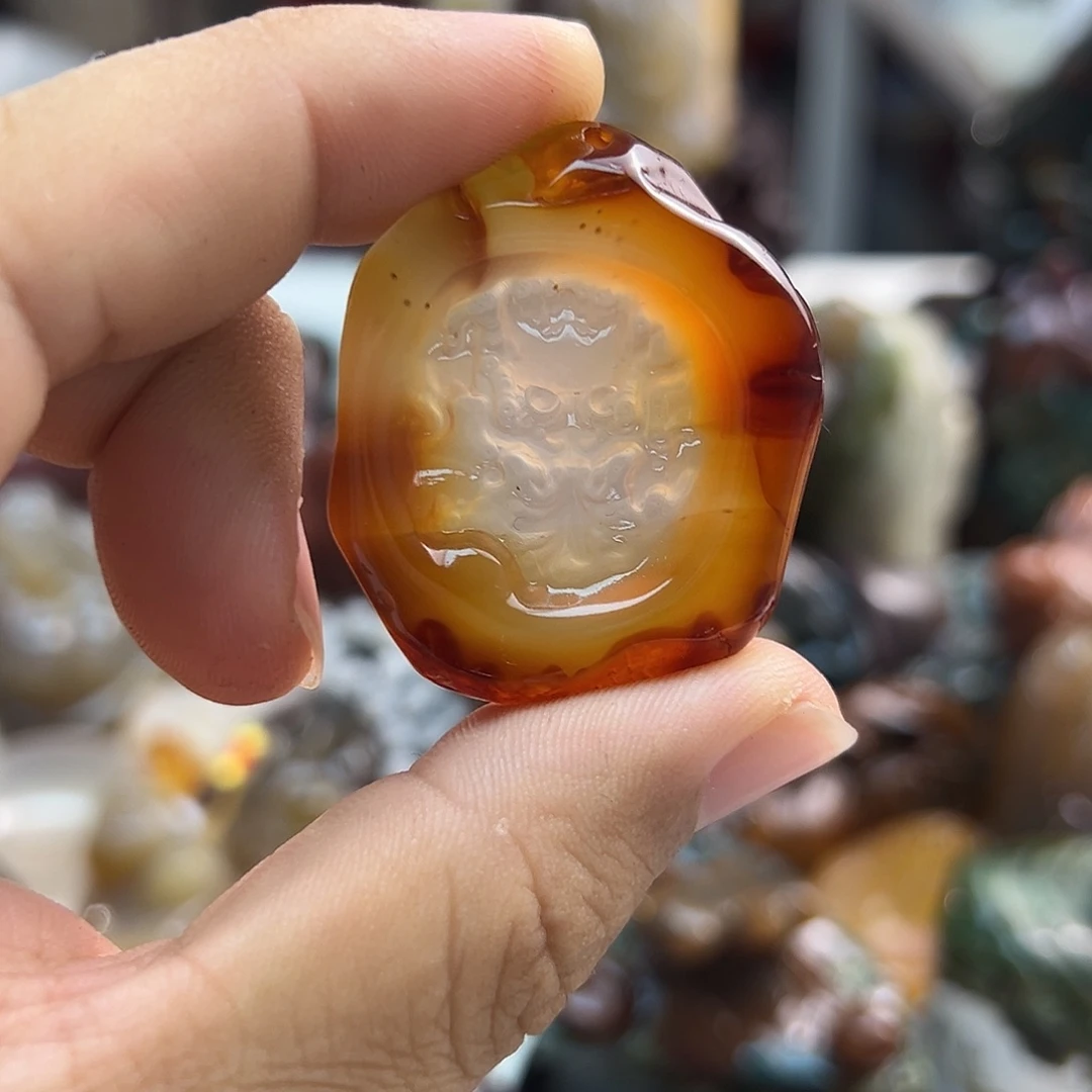 玛瑙/玉髓未镶嵌颈饰