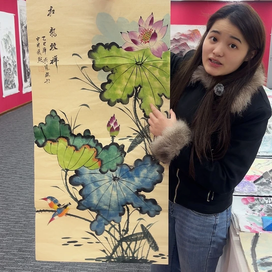 国画国画作品纯手绘