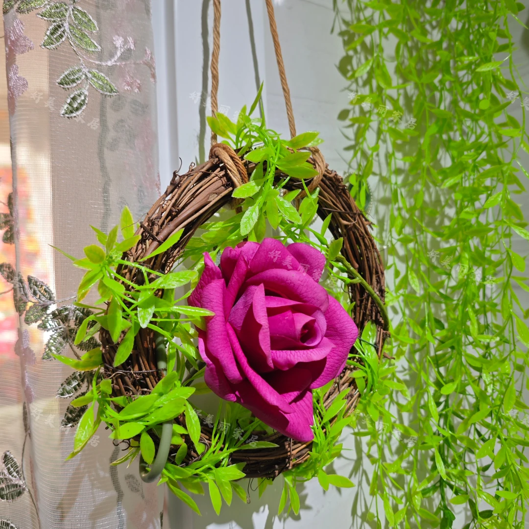 草圈树木花环摆件摆件装饰摆件