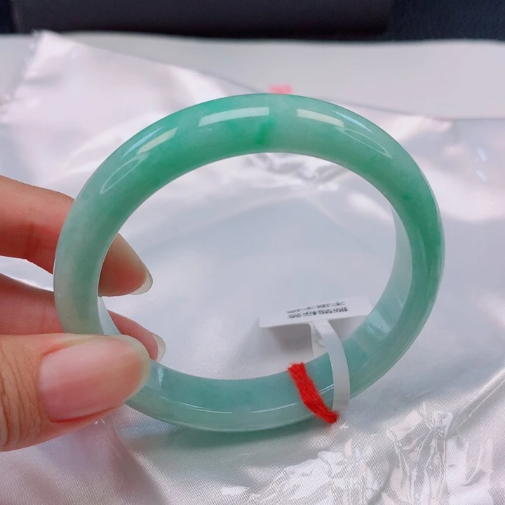 未镶嵌手镯翡翠55圈