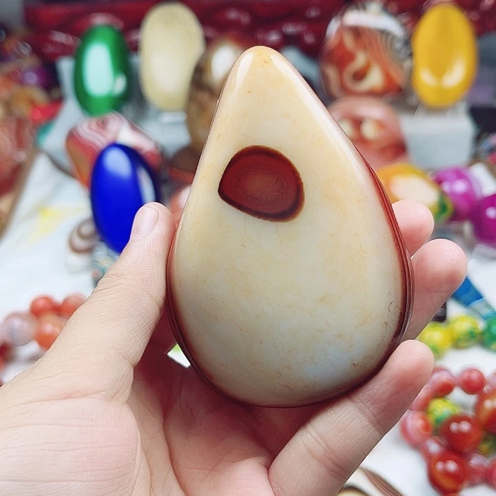 艺***缘玛瑙/玉髓挂件未镶嵌