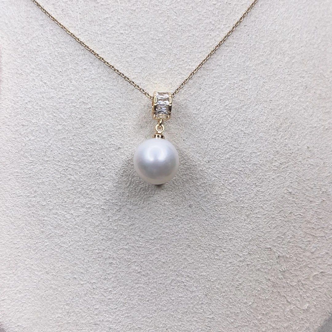 淡水珍珠合金吊坠(赠链)