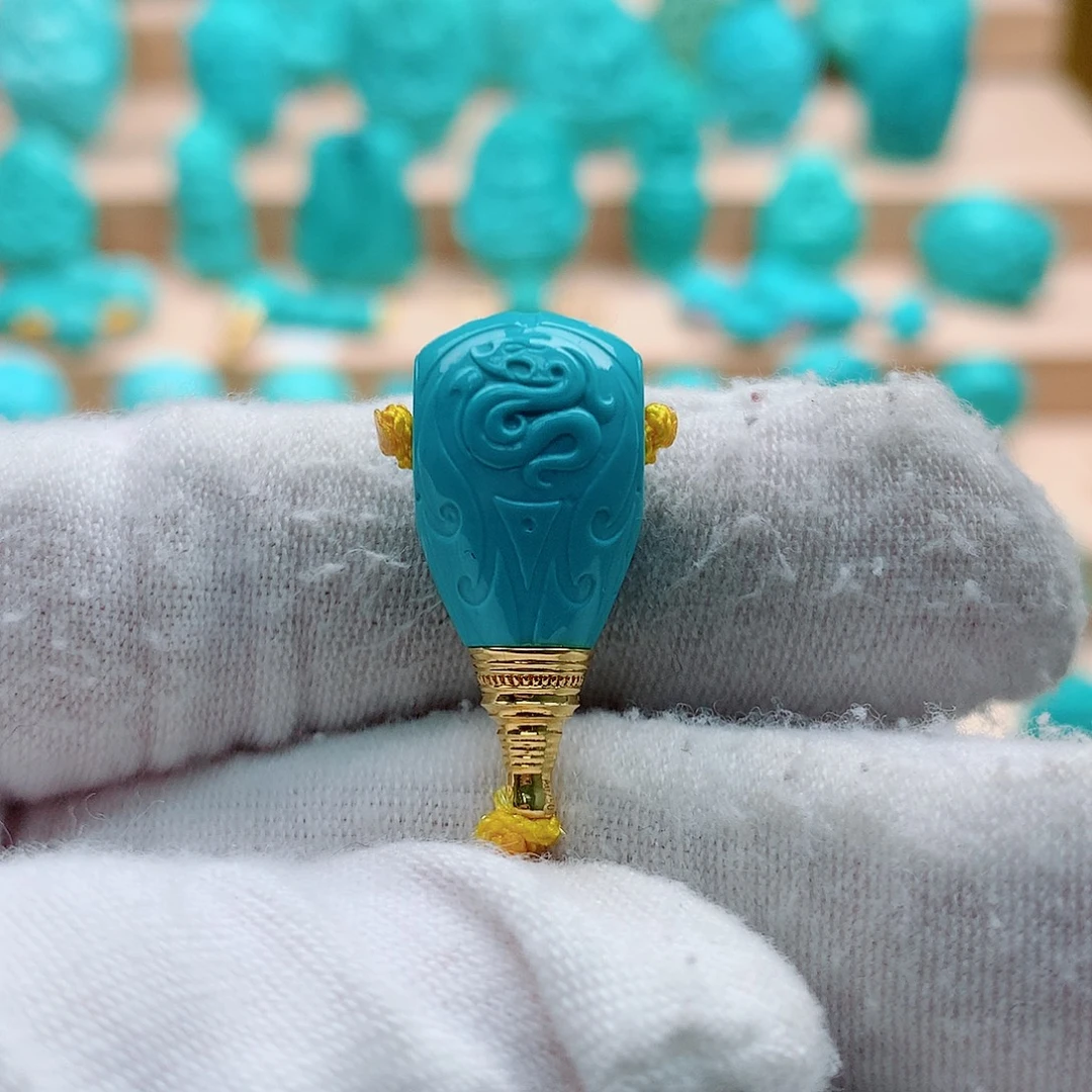 绿松石未镶嵌配饰