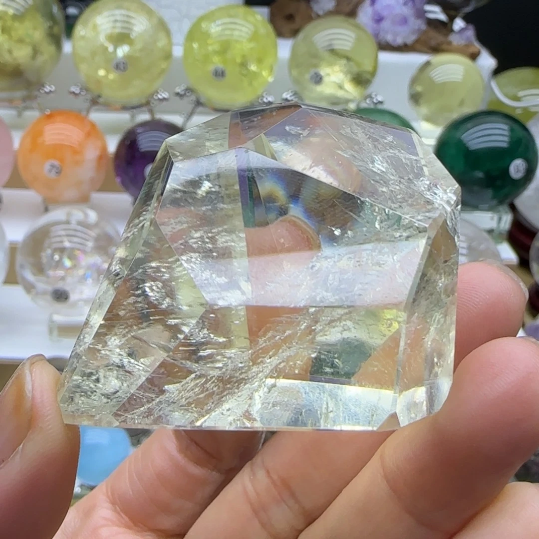 珠宝半成品水晶未镶嵌