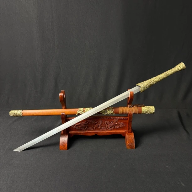 龙泉锻锋阁祖龙唐横刀未开刃