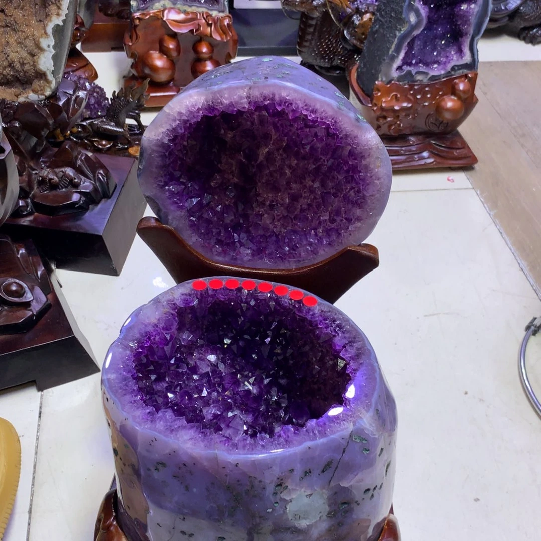 未镶嵌大型摆件（非配饰）紫晶