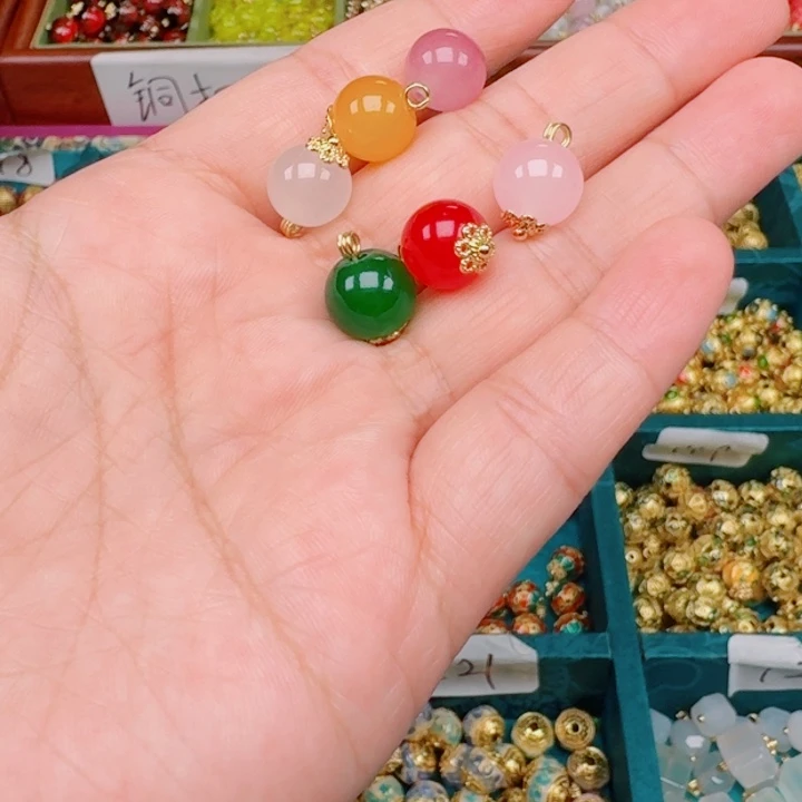 非遗传承铜扣圆珠