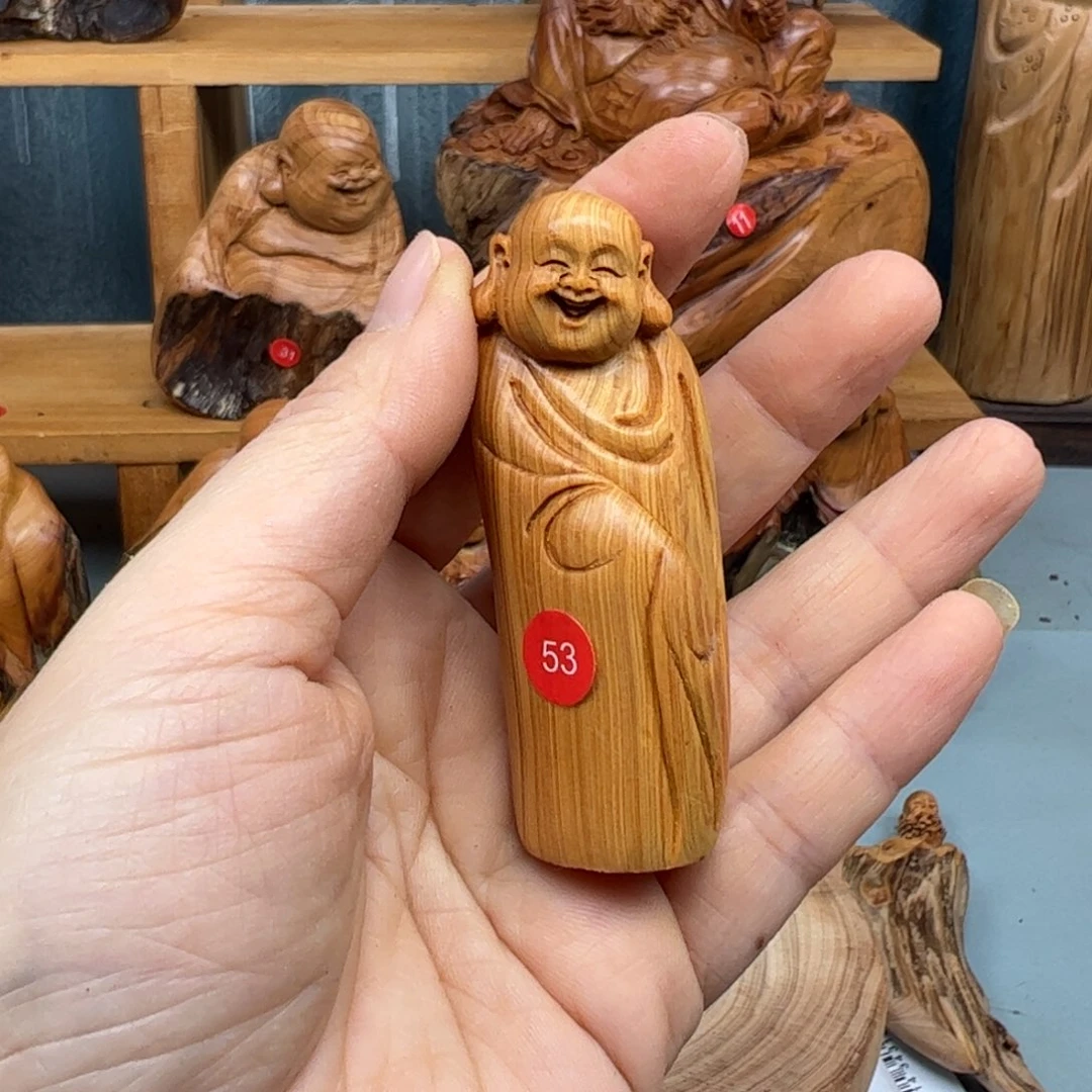 柏木崖柏木摆件手把件，31