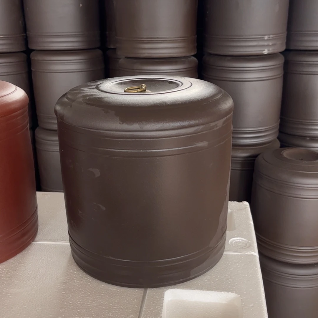 紫砂茶叶罐7 饼茶叶罐