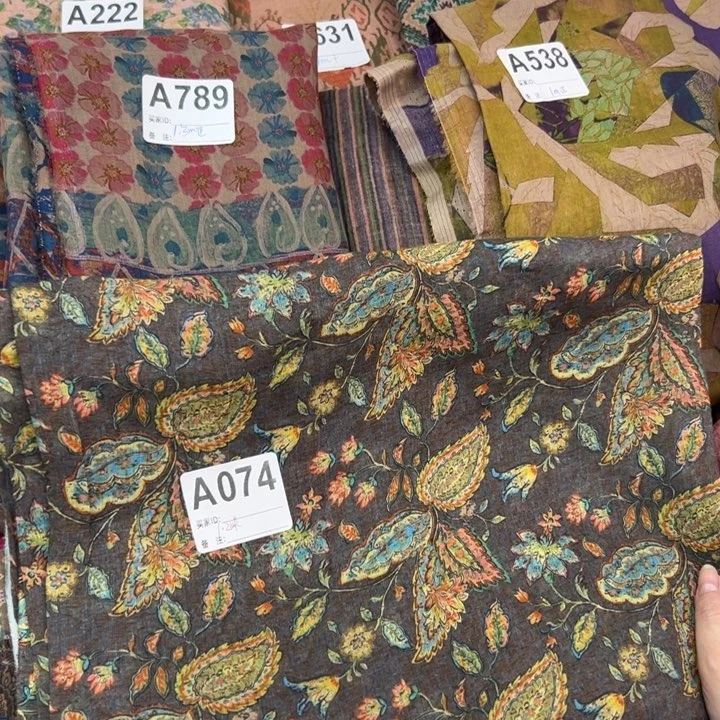 麻074菩提叶纯苎麻1.2米