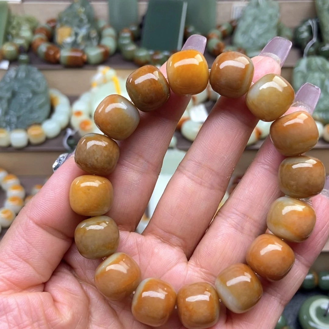 ****～手串未镶嵌透闪石质玉