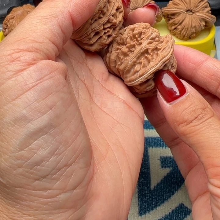 吊坠桃核瀅文玩四座楼