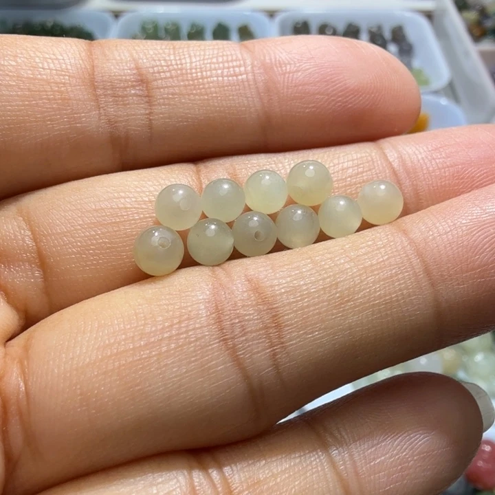 未镶嵌和田玉珠宝半成品卡5️⃣
