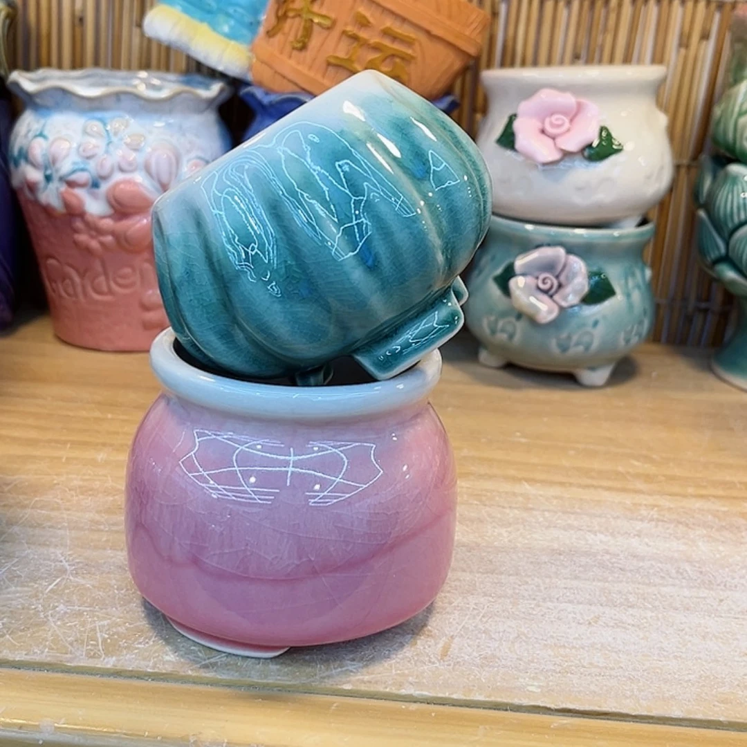 【闪购商品】陶瓷花盆