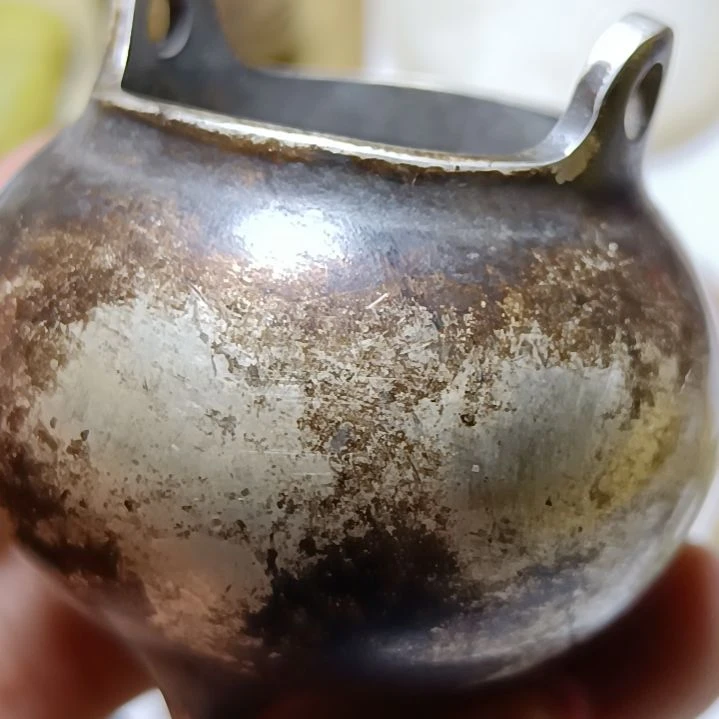 六***斋玛瑙/玉髓合金耳钉