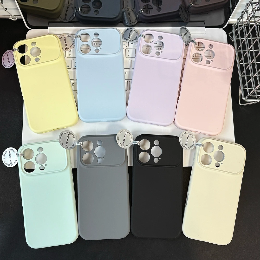 大视窗液态硅胶一体ai拍照按键适用苹果iPhone16promax手机壳17