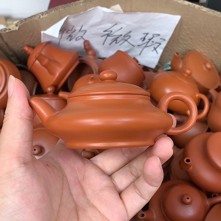 原矿朱泥茶具茶壶家用120