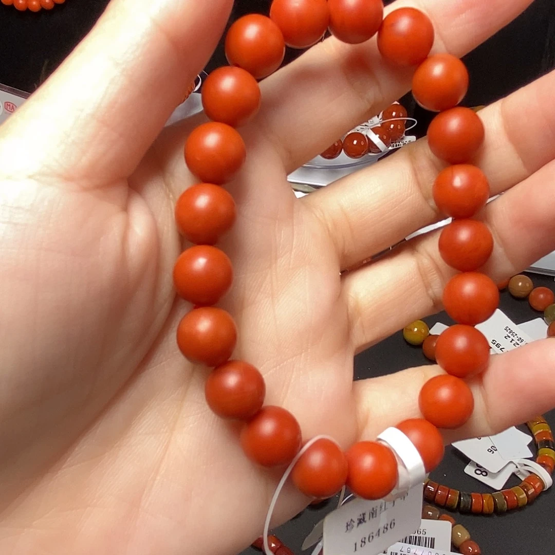 未镶嵌手链南红玛瑙9m