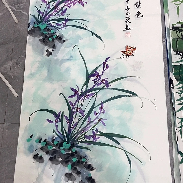 小周画廊的直播间