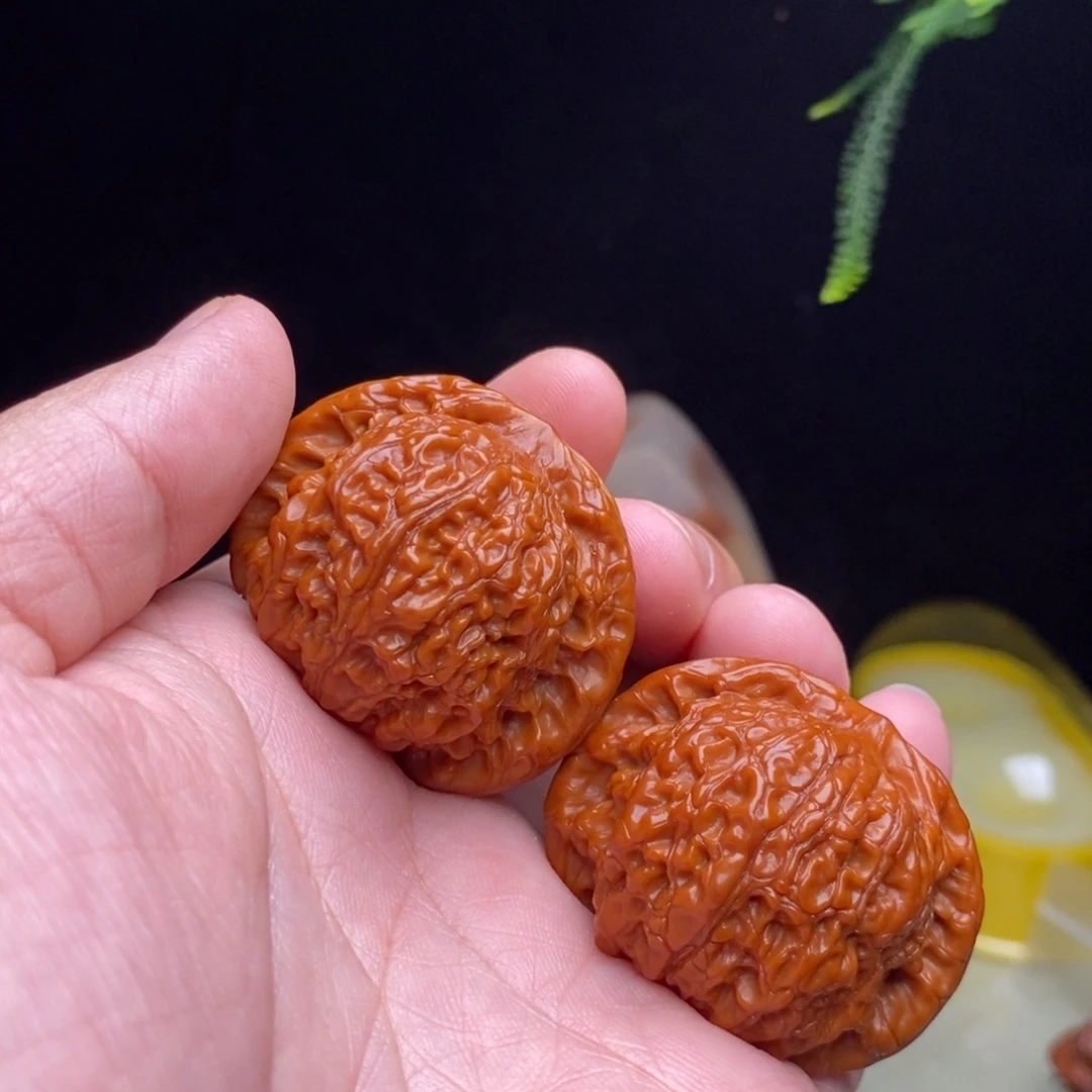 桃核吊坠43全品血麒麟