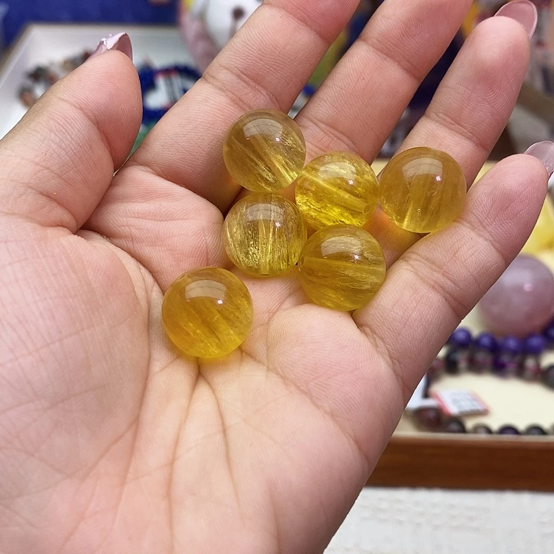 青****水晶未镶嵌手串多样性发一