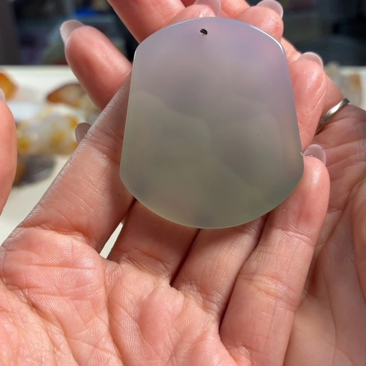 玛瑙/玉髓未镶嵌吊坠(不含链)