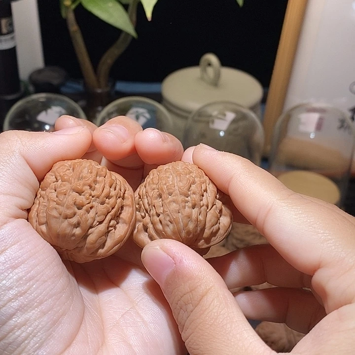 1***8吊坠文玩核桃全品莲花