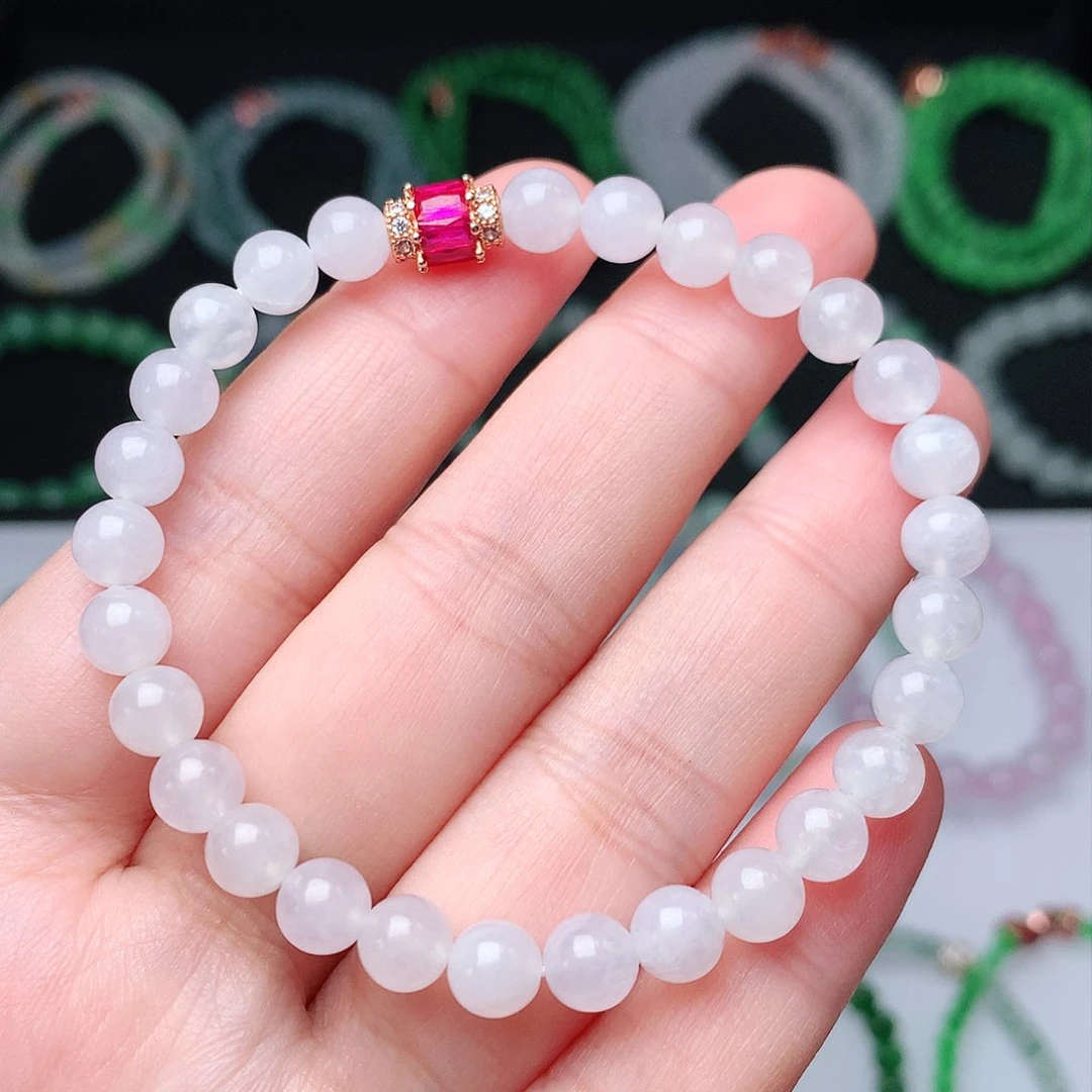 翡翠手链未镶嵌翡翠