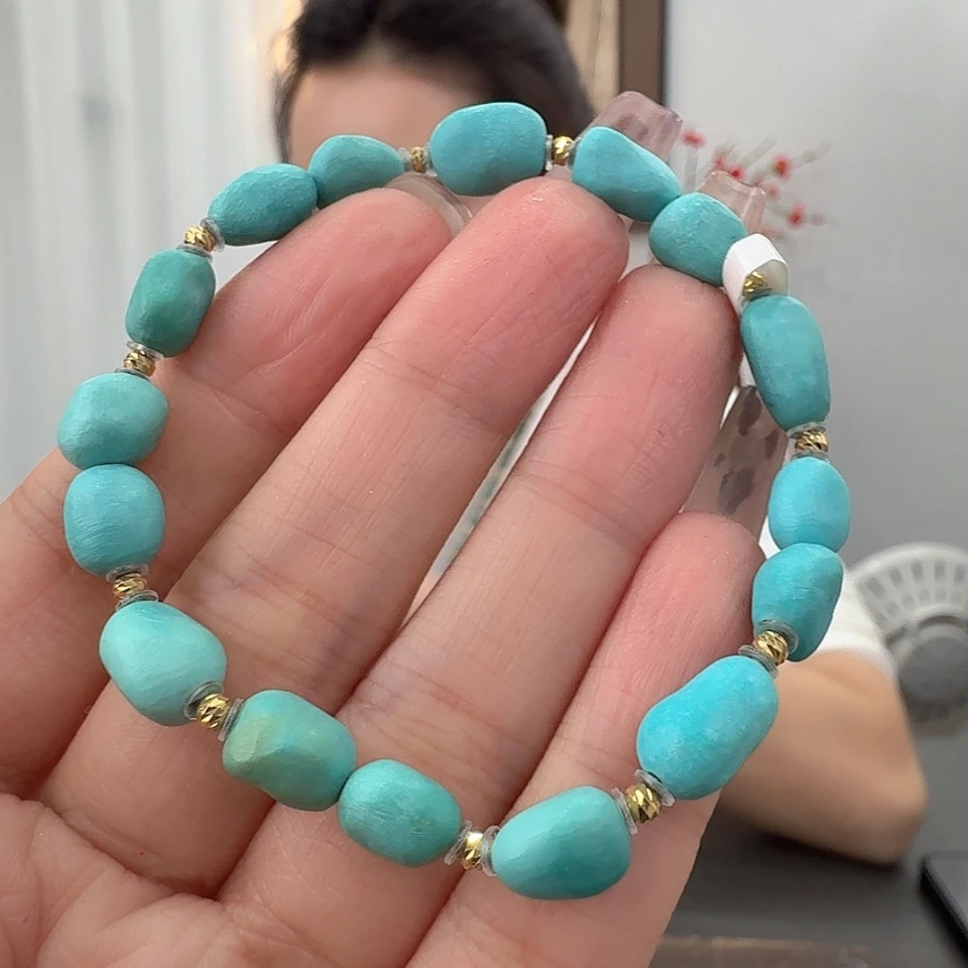 绿松石未镶嵌珠宝奇石