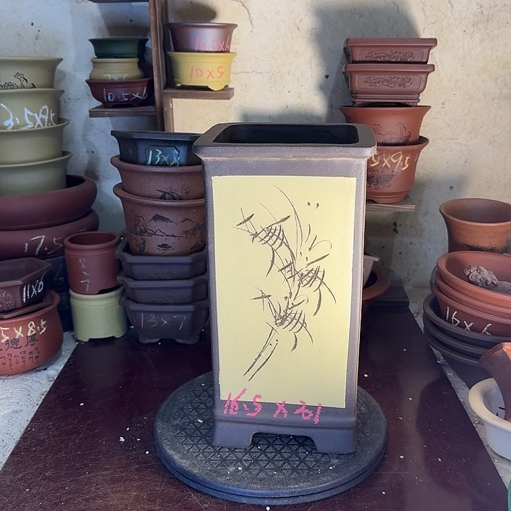 宜兴市紫砂花盆手工制作