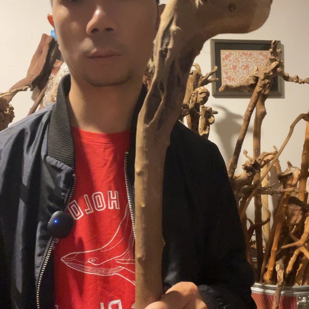 用***8贵州对节木登山杖