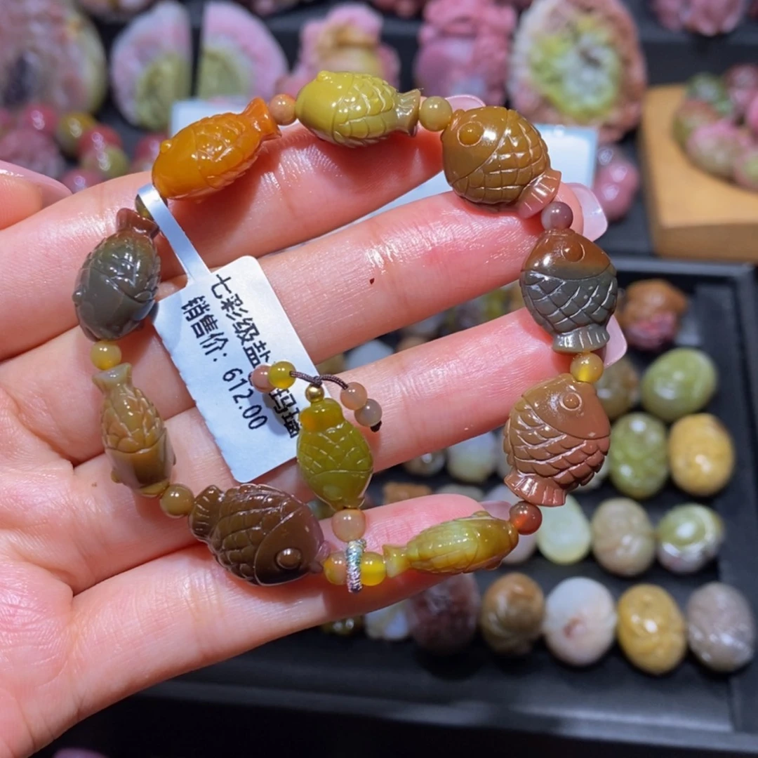 【闪购商品】玛瑙/玉髓手串未镶嵌盐源玛瑙