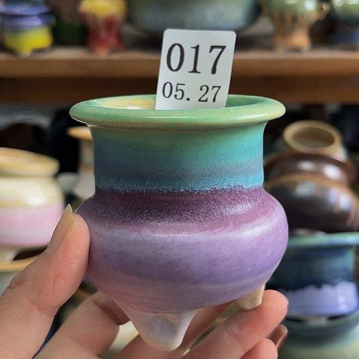 摆件景德镇陶瓷手工制作口5.5高8左右