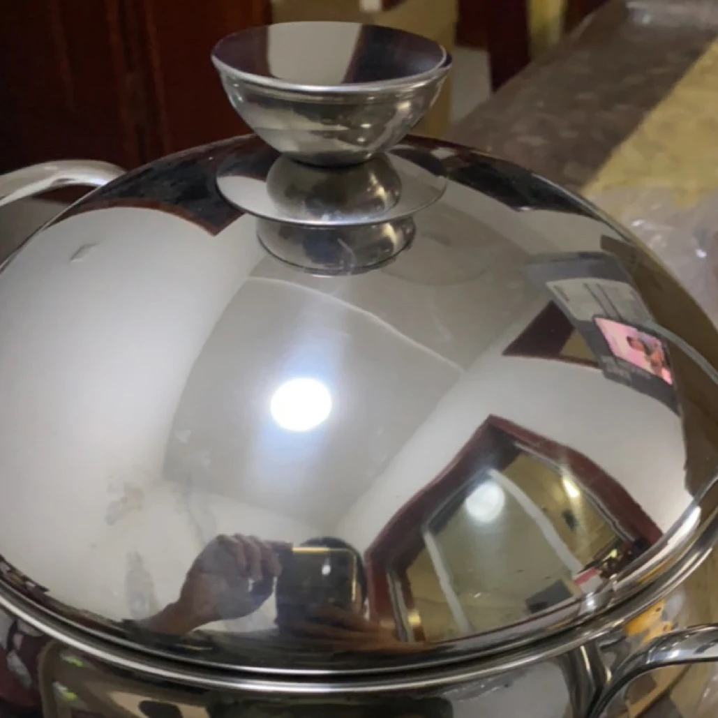 菲士乐漏勺，材质18一10不锈钢，特别厚实