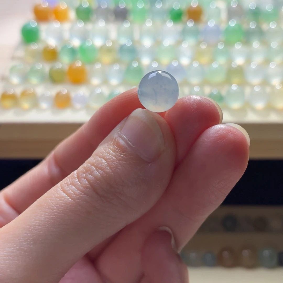 翡翠散珠翡翠卡9.8