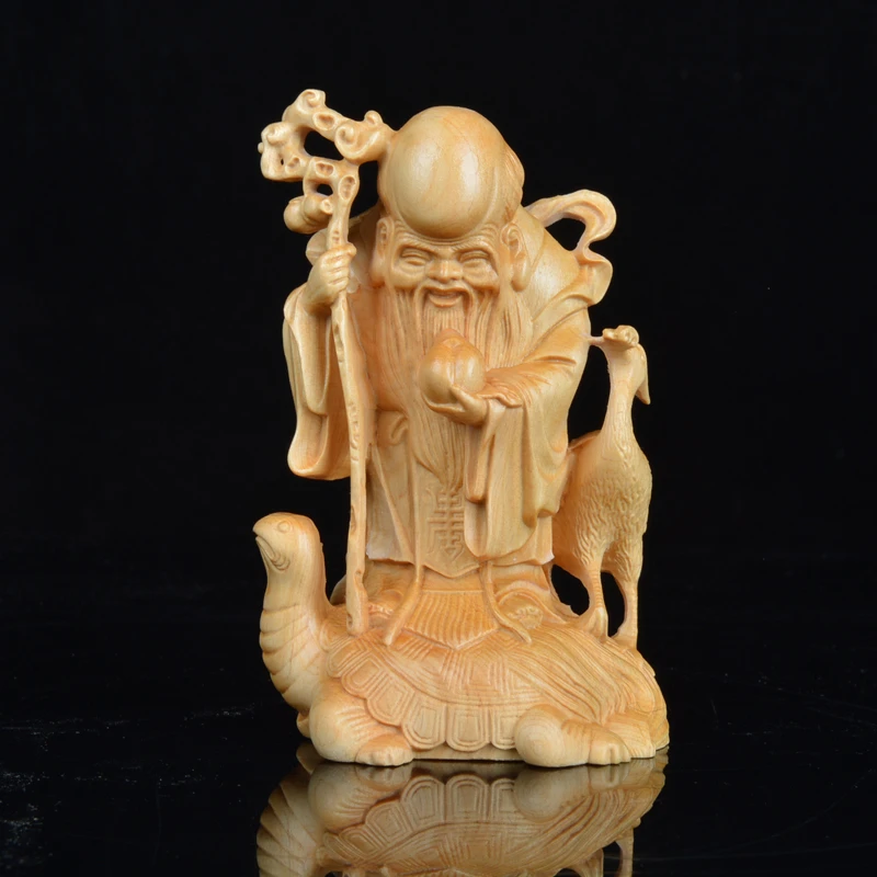 太行崖柏寿星摆件家居装饰送长辈贺寿生辰礼寓意好长6.5宽4.7高10