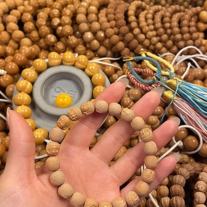 猴头核桃吊坠全品宝宝佛