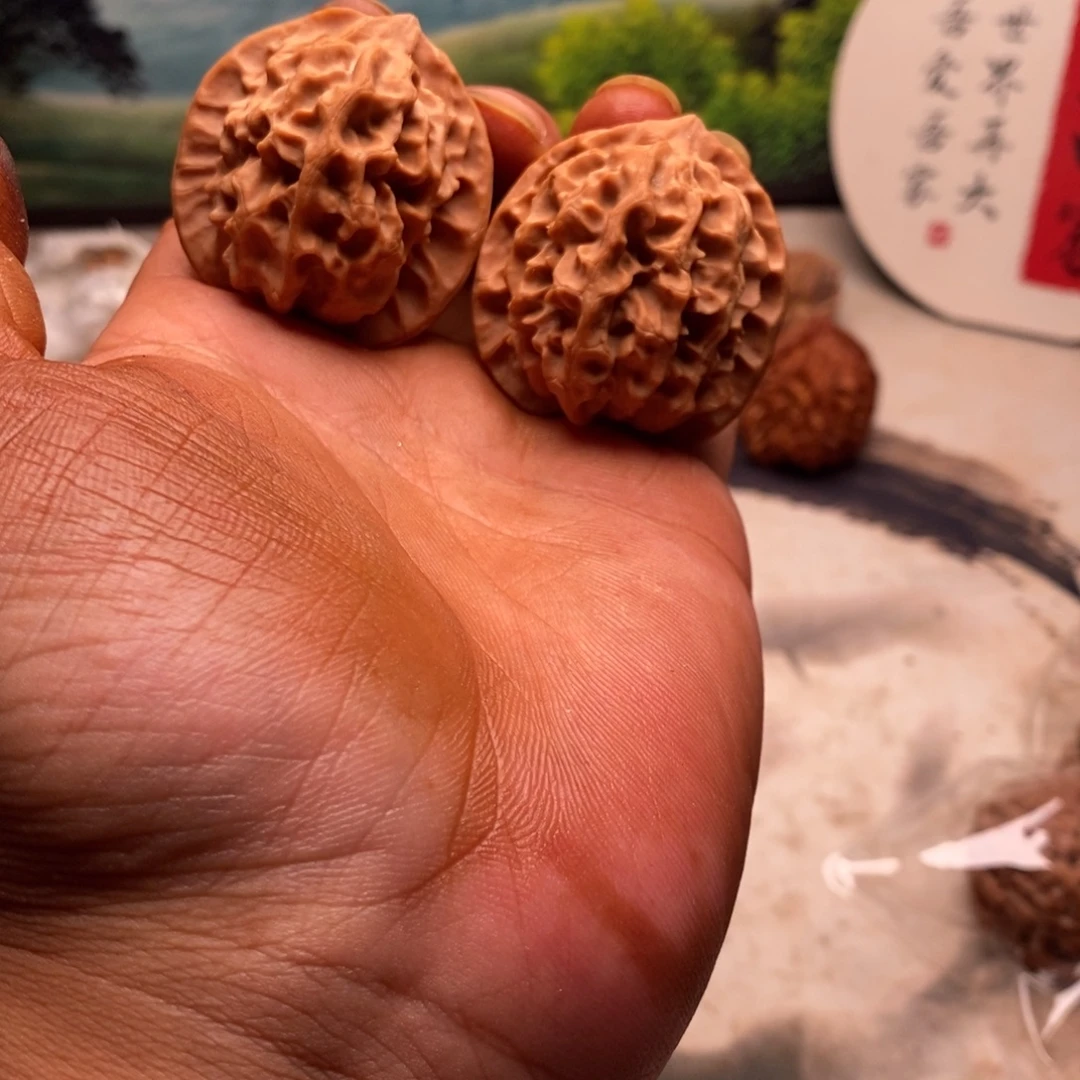 吊坠文玩核桃40全品龙鳞